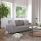 Flash Furniture Slate Gray Faux Linen Upholstered Tufted Sofa IS-PS100-GY-GG - alternate 4